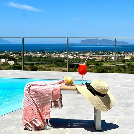 Villa Demira - Chic Panoramic - Private Pool Marsala